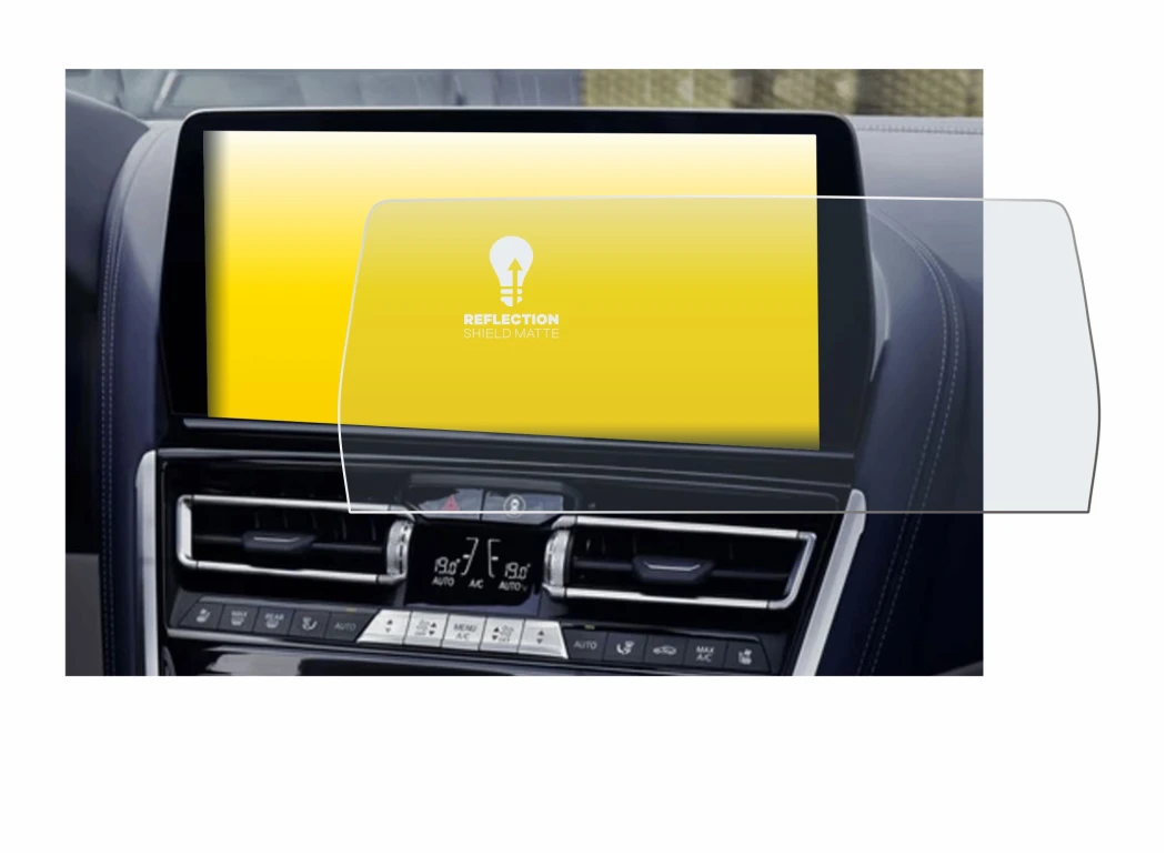 Image of the device BMW facelift 8 series BJ 2022-2025 with a wide variety of screen protectors.