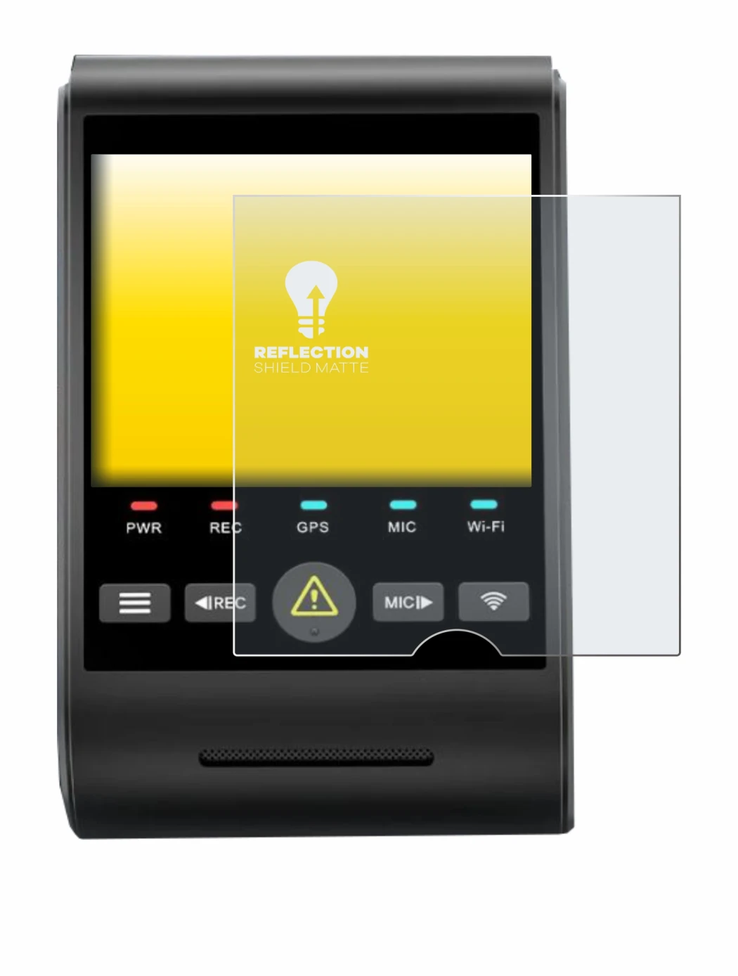 Image of the device VIOFO A229 PRO with a wide variety of screen protectors.