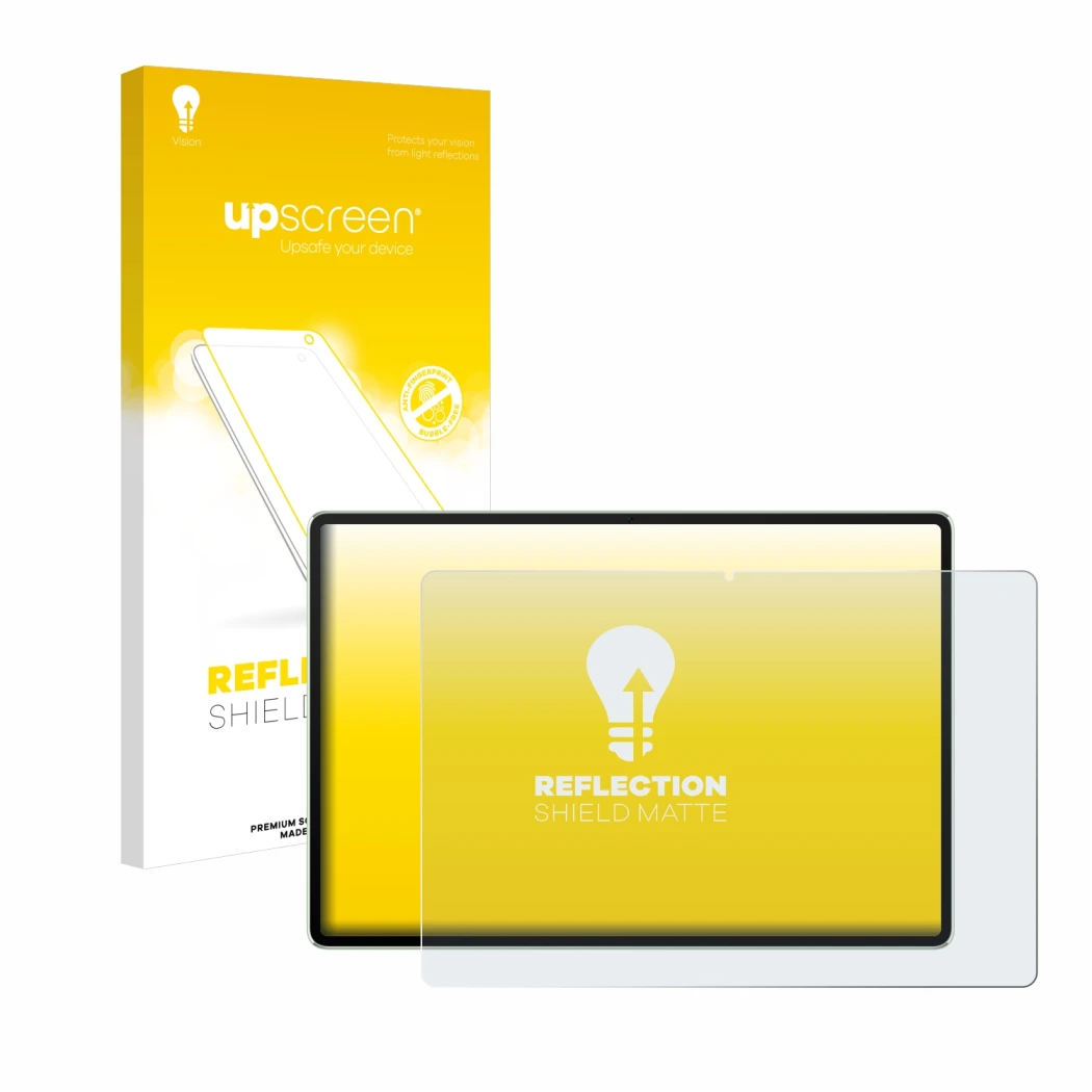 Front side of a product packaging with the brand logo upscreen. Next to it is the device Huawei MatePad 12 X 2024 shown with t