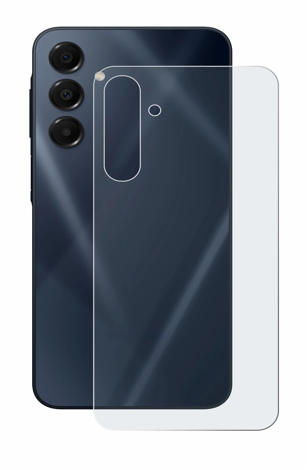 Image of the device Samsung Galaxy A16 5G (Back) with a wide variety of screen protectors.