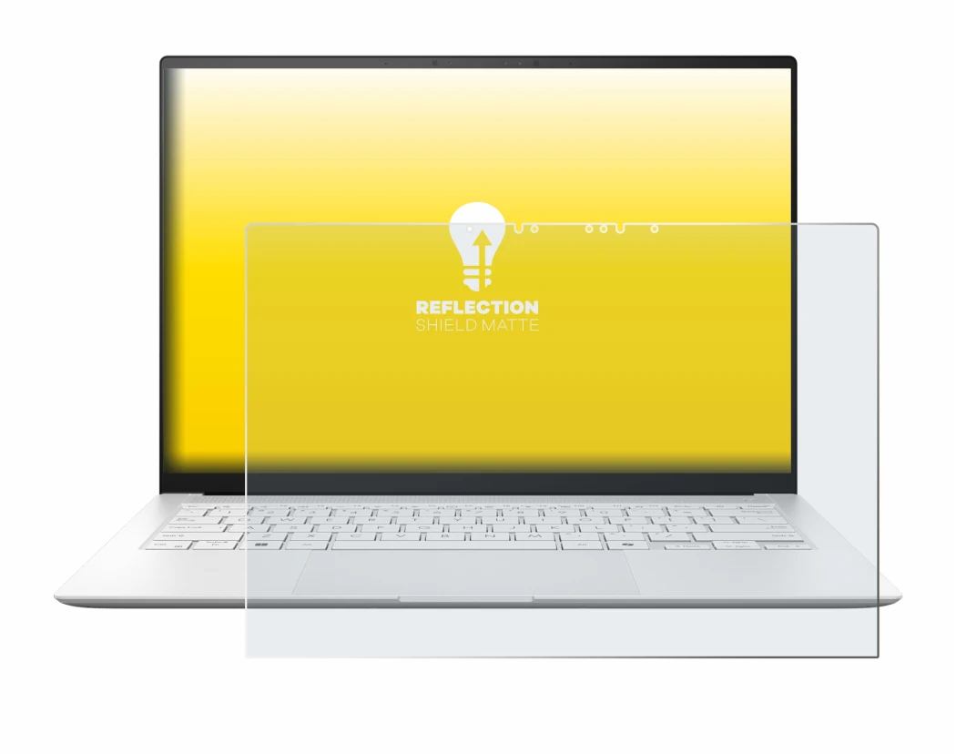 Image of the device ASUS ZenBook S 14 UX5406 with a wide variety of screen protectors.
