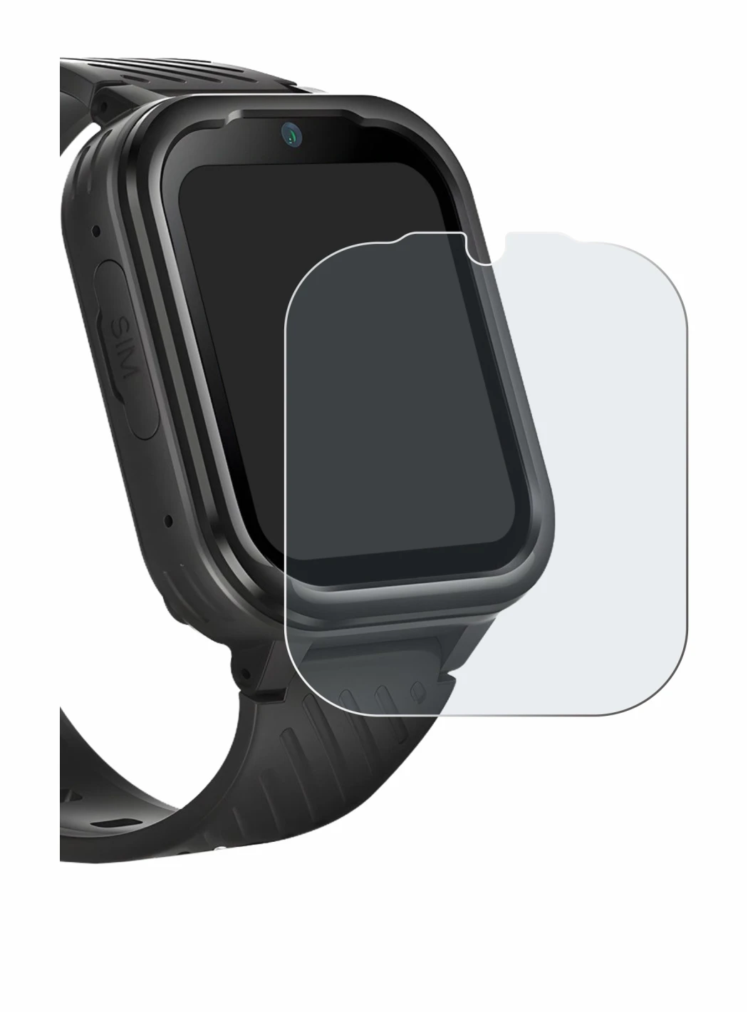 Image of the device RAYOFI Kids Smartwatch with a wide variety of screen protectors.