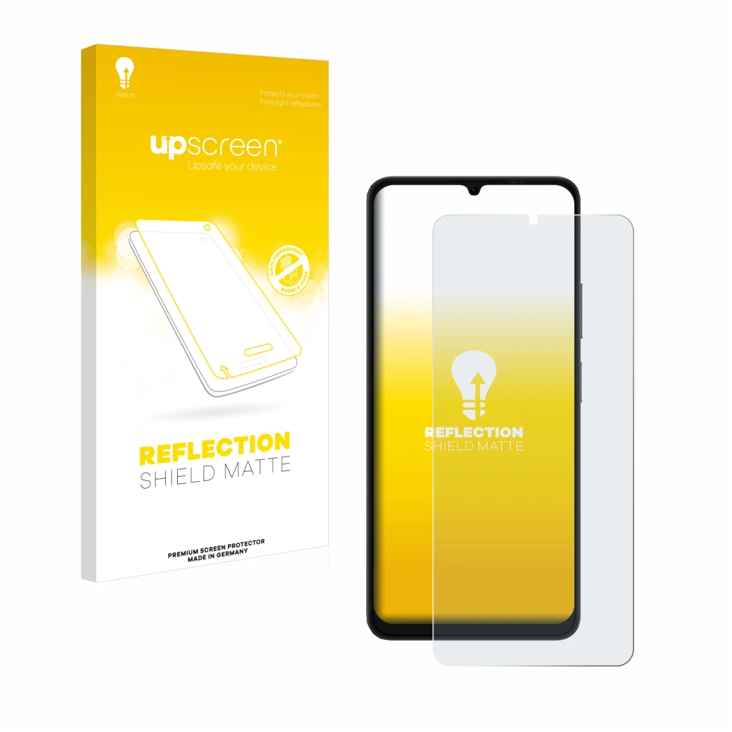 Front side of a product packaging with the brand logo upscreen. Next to it is the device Ulefone Note 20 Pro shown with the co
