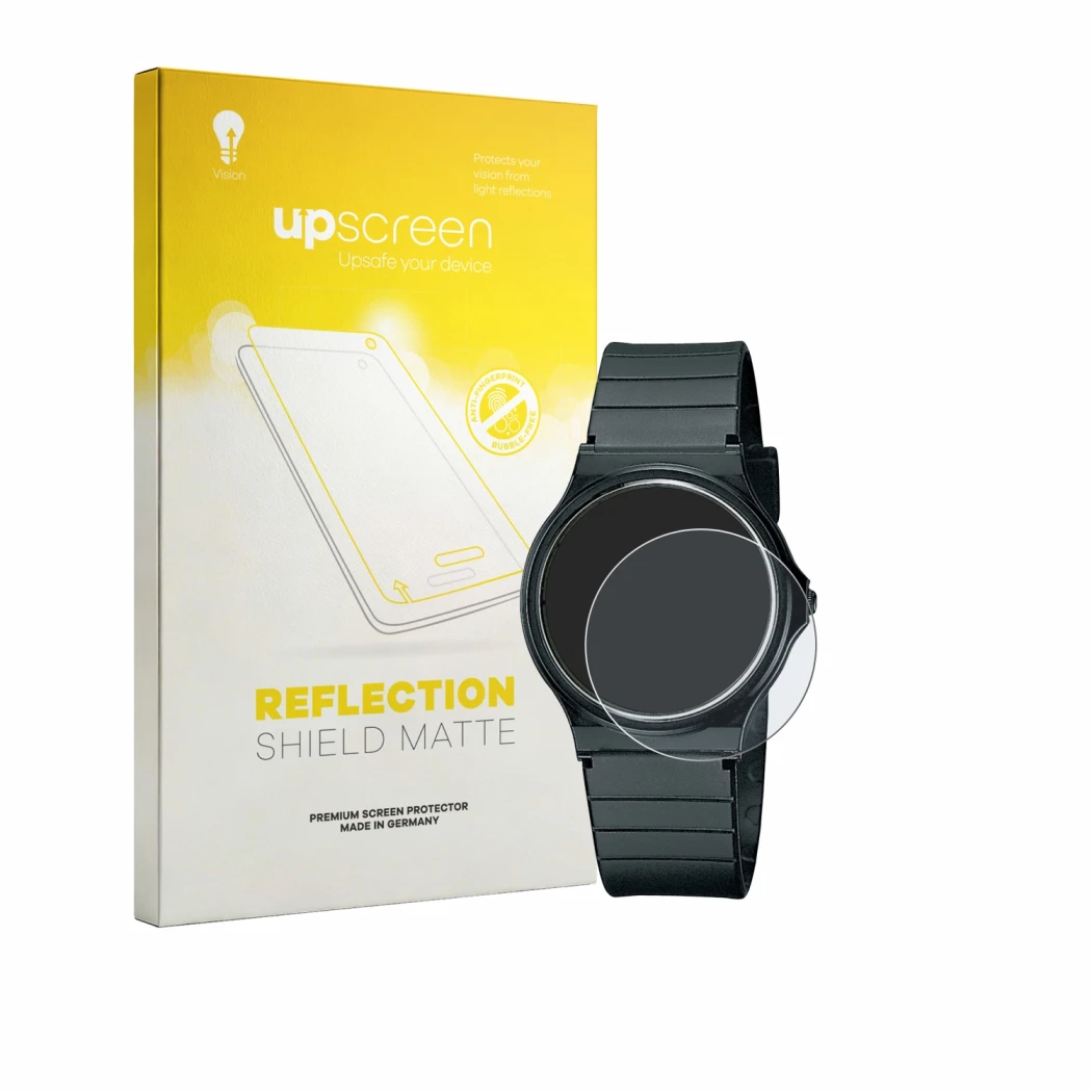 Front side of a product packaging with the brand logo upscreen. Next to it is the device Casio Collection MQ-24 shown with the