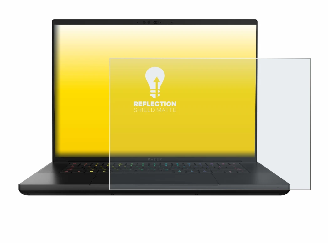 Image of the device Razer Blade 16 2024 with a wide variety of screen protectors.