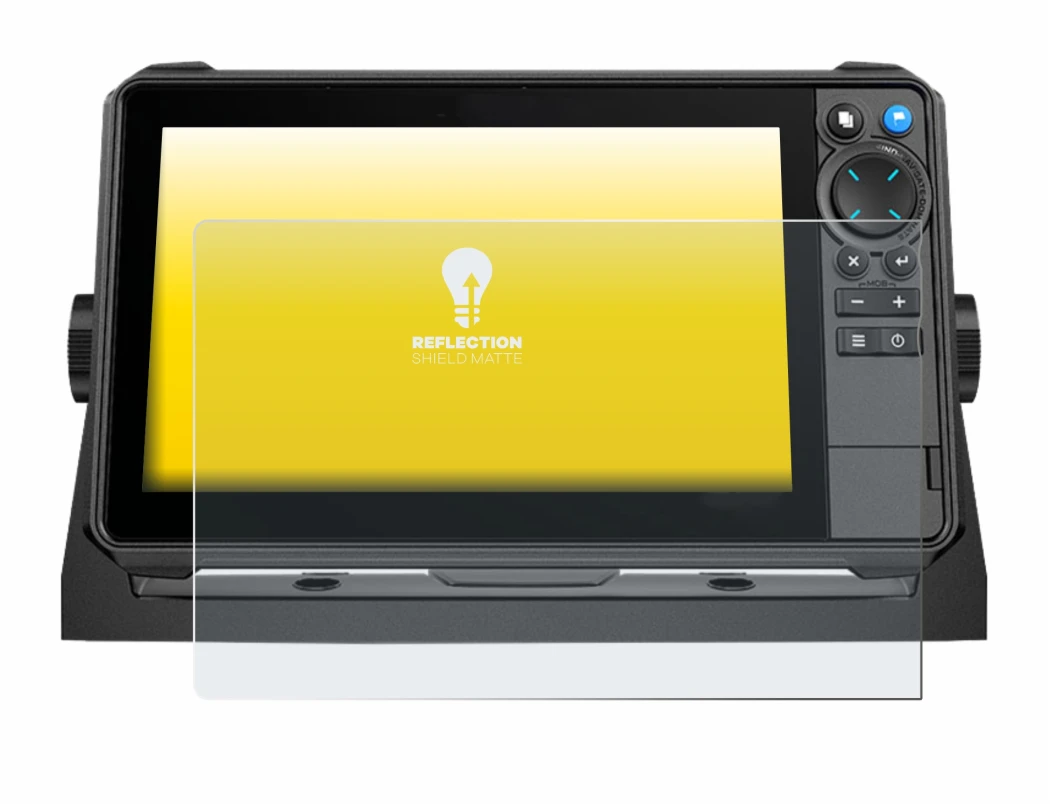 Image of the device Lowrance HDS-9 Pro with a wide variety of screen protectors.