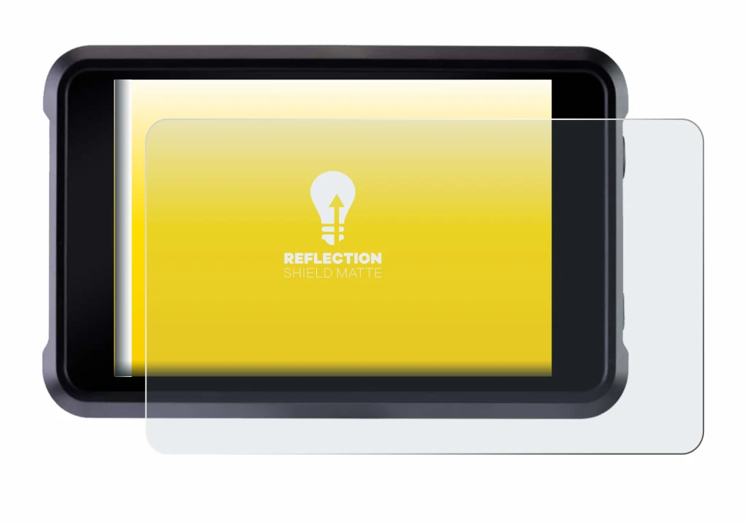 Image of the device Atomos Shogun Classic with a wide variety of screen protectors.