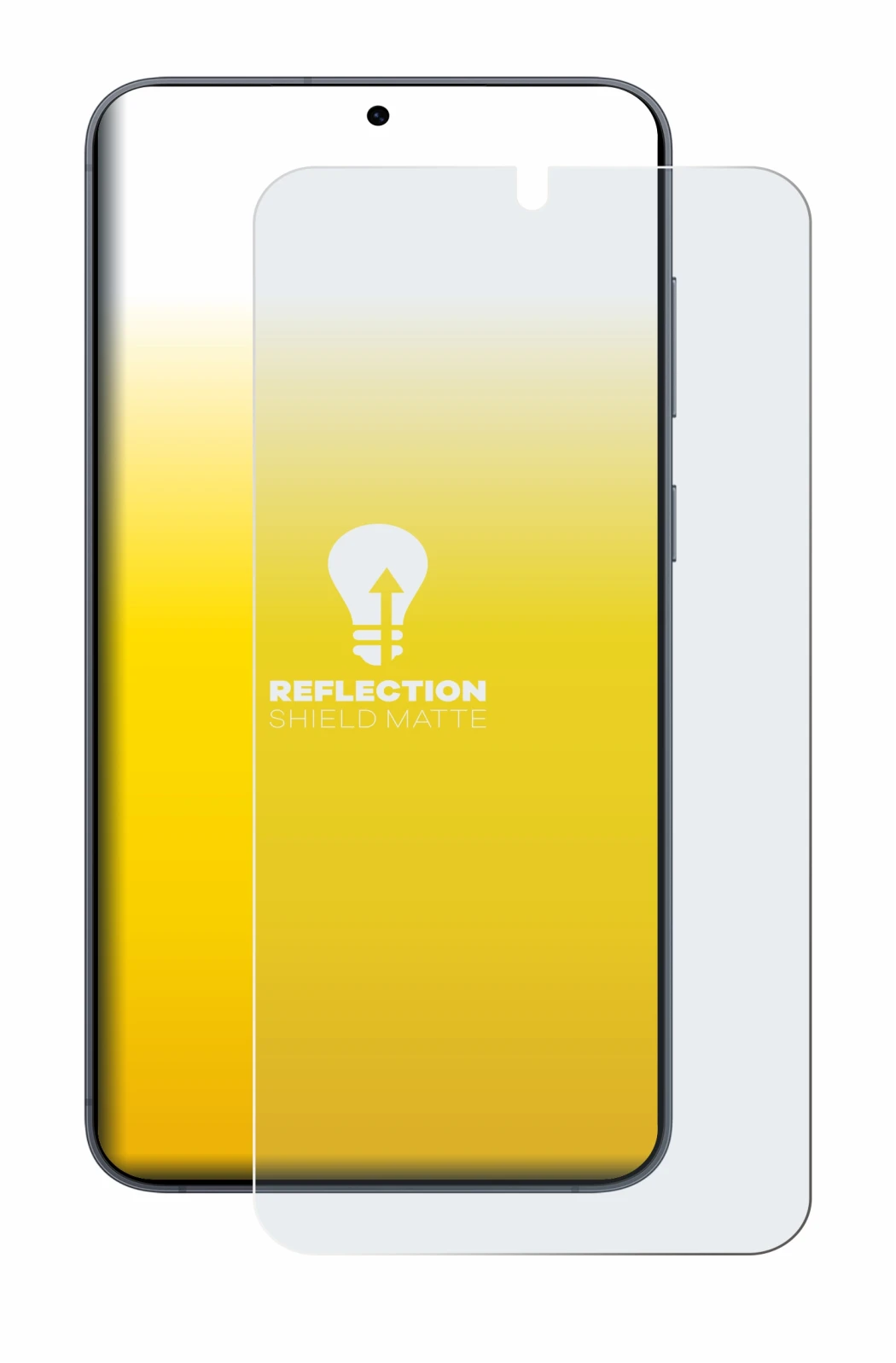 Image of the device Samsung Galaxy S25 Plus with a wide variety of screen protectors.