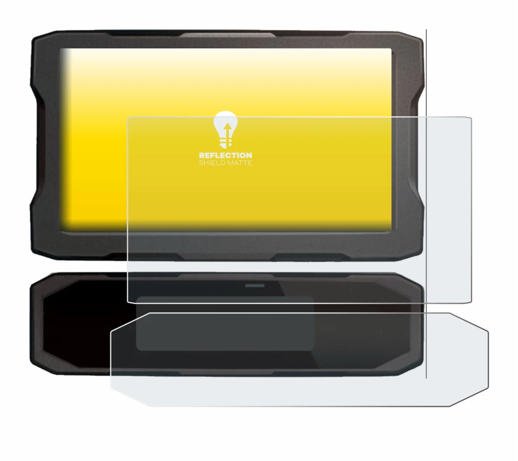 Image of the device Honda CRF1100L 2024 Speedometer display with a wide variety of screen protectors.
