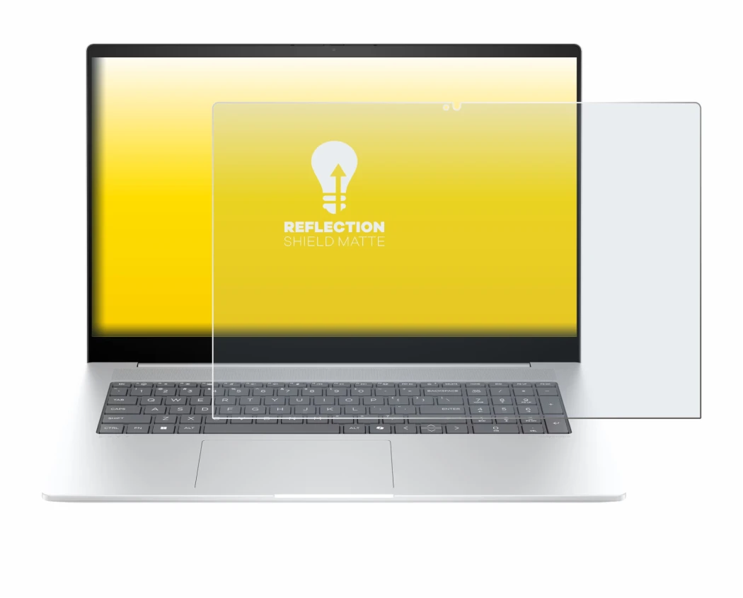 Image of the device HP Envy 17-da0777ng with a wide variety of screen protectors.