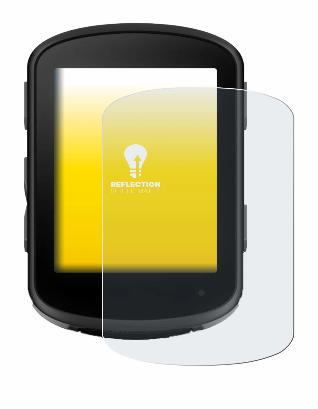 Image of the device Garmin Edge 540 Solar with a wide variety of screen protectors.