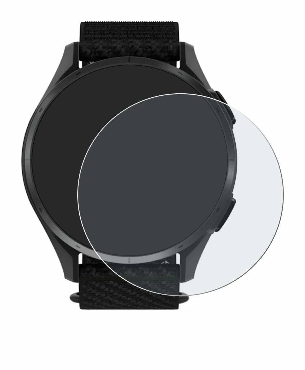 Image of the device Garmin Approach S50 with a wide variety of screen protectors.