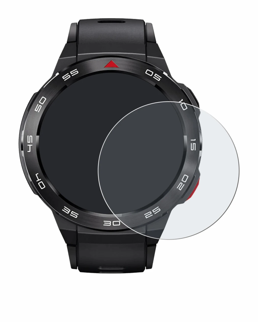 Image of the device Xiaomi Mibro GS Pro with a wide variety of screen protectors.