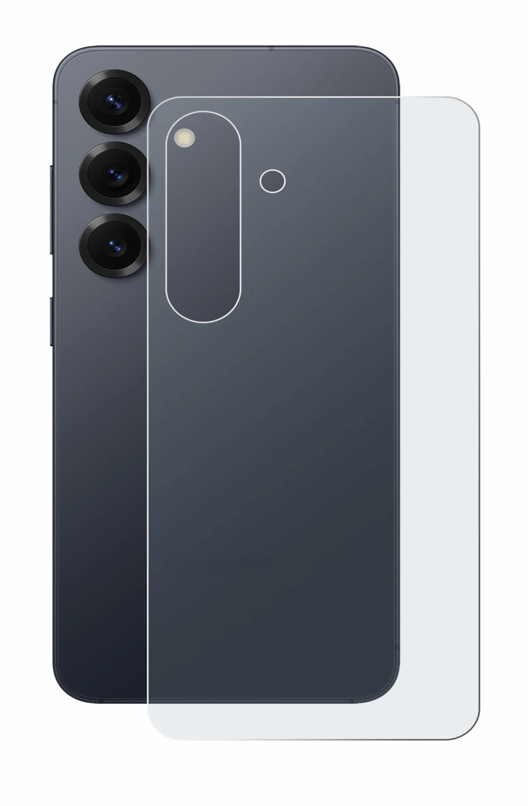 Image of the device Samsung Galaxy S25 Enterprise Edition (Back) with a wide variety of screen protectors.
