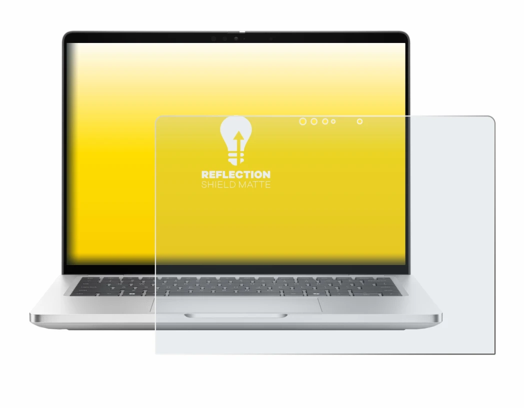 Image of the device Dell Pro 13 Plus 2-in-1 with a wide variety of screen protectors.