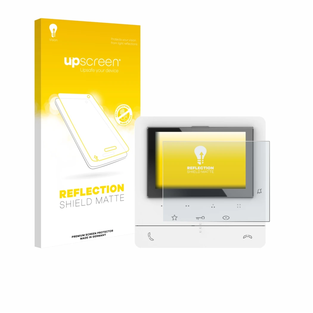Front side of a product packaging with the brand logo upscreen. Next to it is the device Biticino 344672 shown with the corres