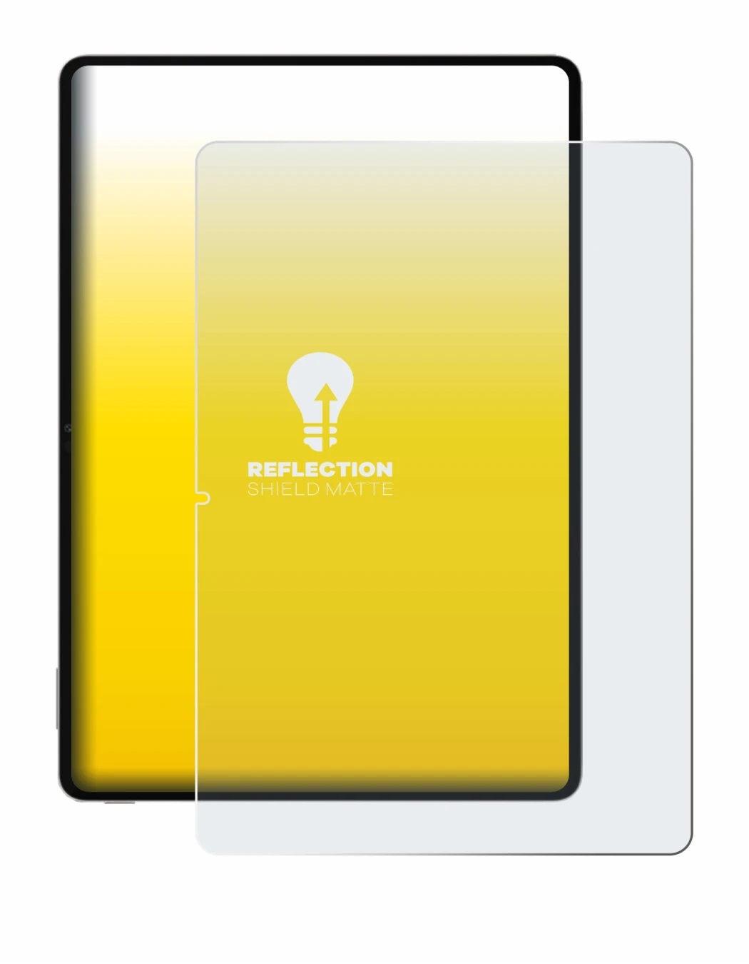 Image of the device Honor Pad V9 with a wide variety of screen protectors.