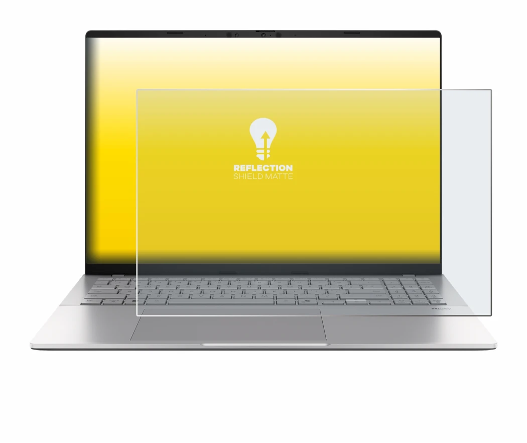 Image of the device ASUS Vivobook S16 S3607 with a wide variety of screen protectors.