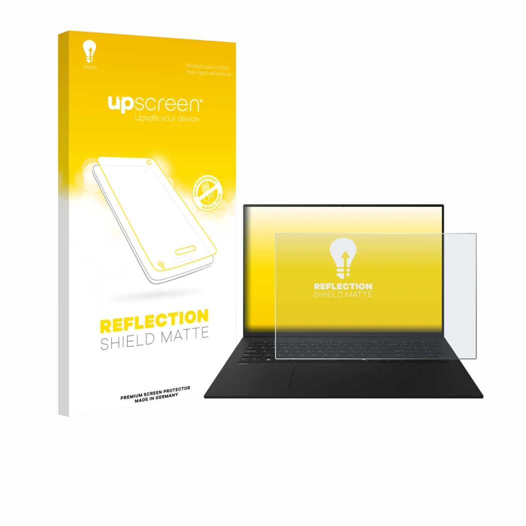 Front side of a product packaging with the brand logo upscreen. Next to it is the device LG gram 17