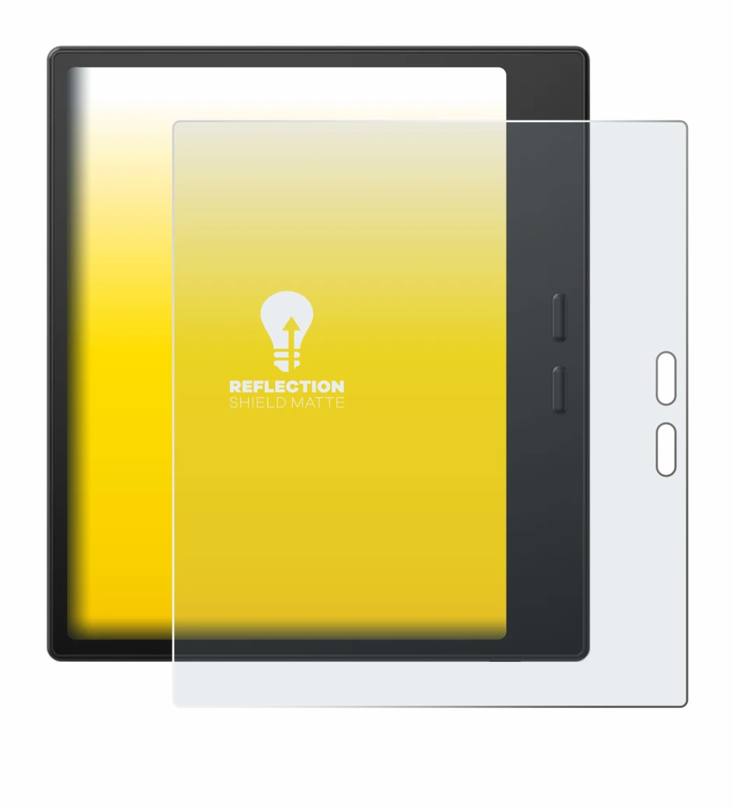 Image of the device Boox Go 7 with a wide variety of screen protectors.