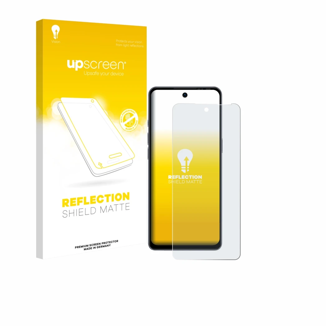 Front side of a product packaging with the brand logo upscreen. Next to it is the device Ulefone Note 18 Pro shown with the co