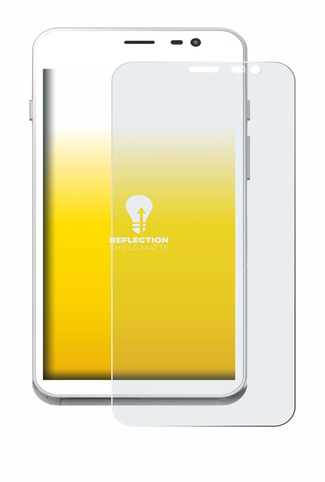 Image of the device Pax CCV Fly A77 with a wide variety of screen protectors.