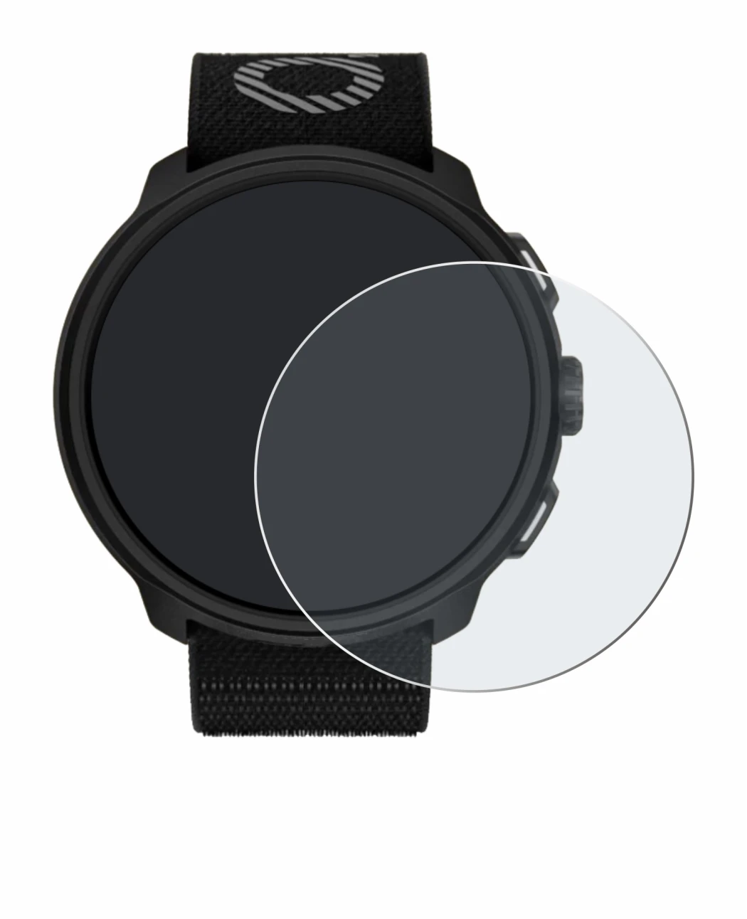 Image of the device Suunto Run with a wide variety of screen protectors.
