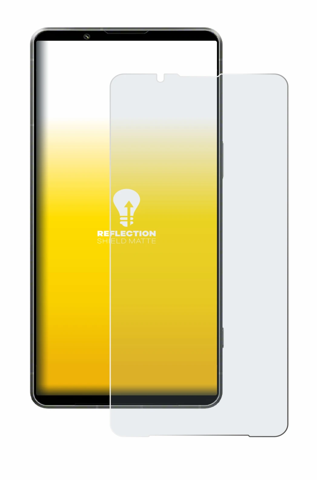 Image of the device Sony Xperia 1 VII with a wide variety of screen protectors.