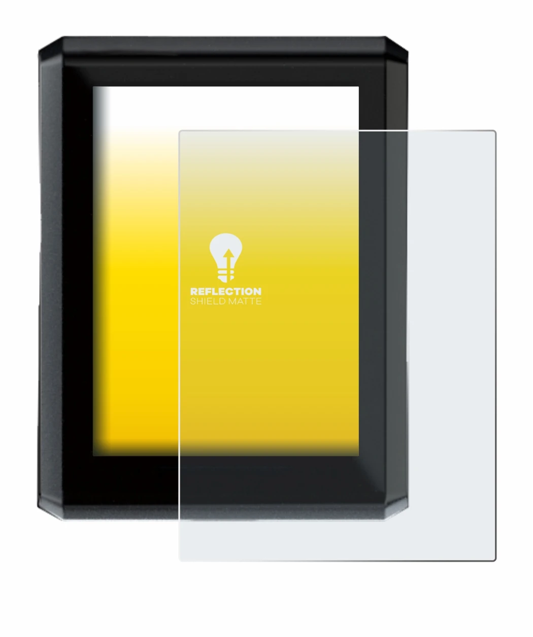 Image of the device Shimano SC-EN610 with a wide variety of screen protectors.