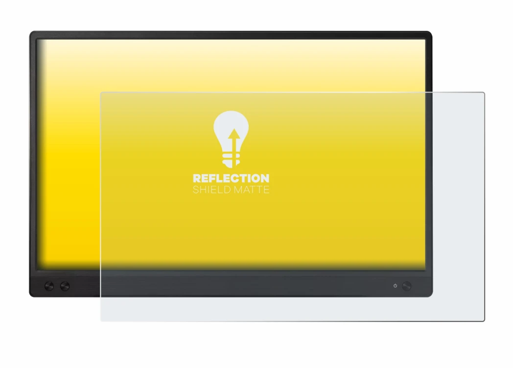 Image of the device ASUS ZenScreen MB166C with a wide variety of screen protectors.