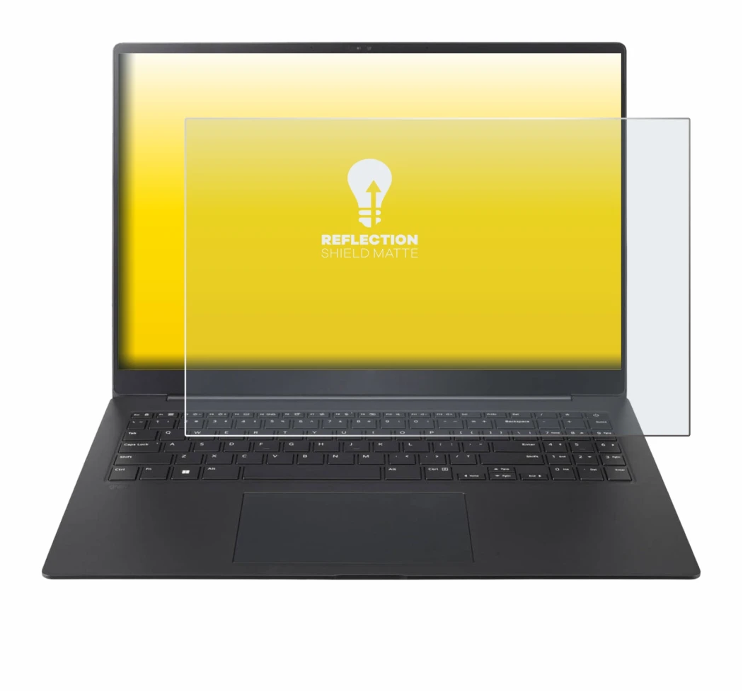 Image of the device LG gram Pro 16 2025 with a wide variety of screen protectors.
