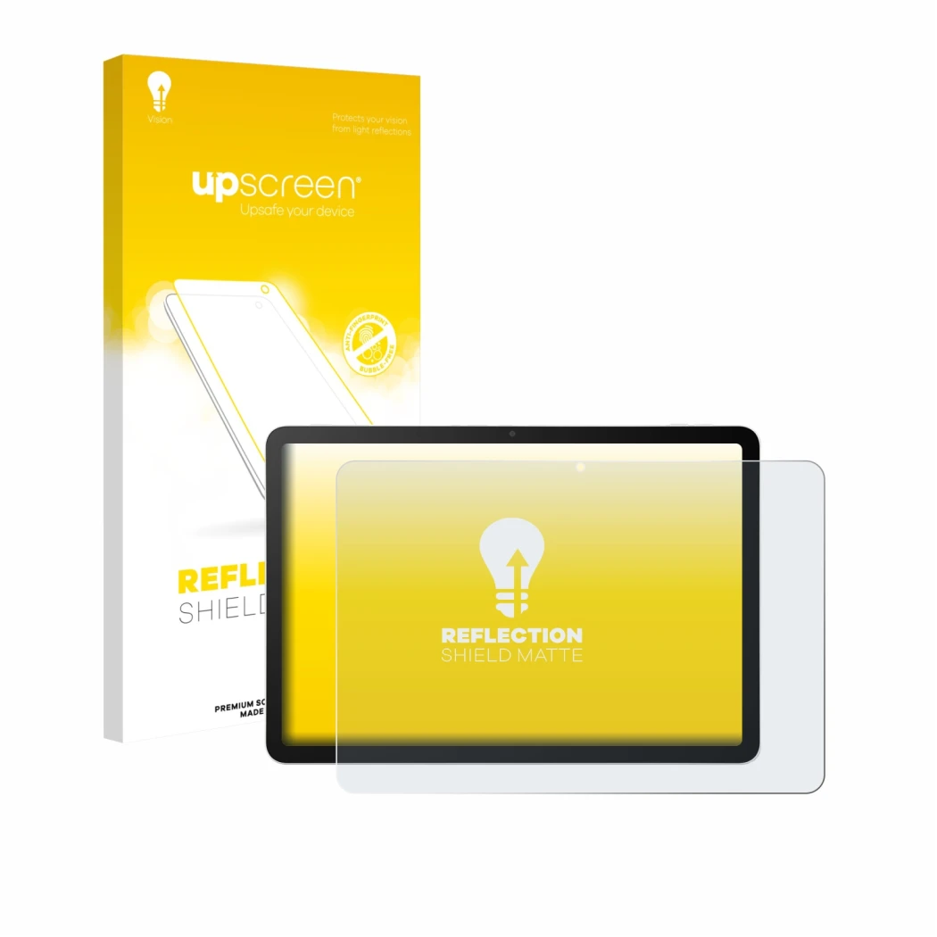 Front side of a product packaging with the brand logo upscreen. Next to it is the device Wacom MovinkPad 11 shown with the cor