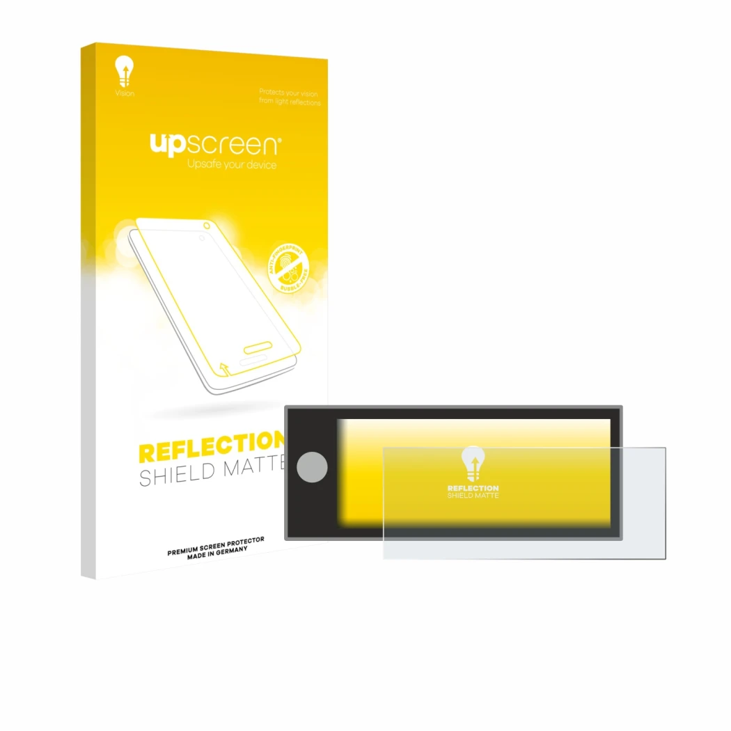 Front side of a product packaging with the brand logo upscreen. Next to it is the device Peugeot Expert 2025 shown with the co