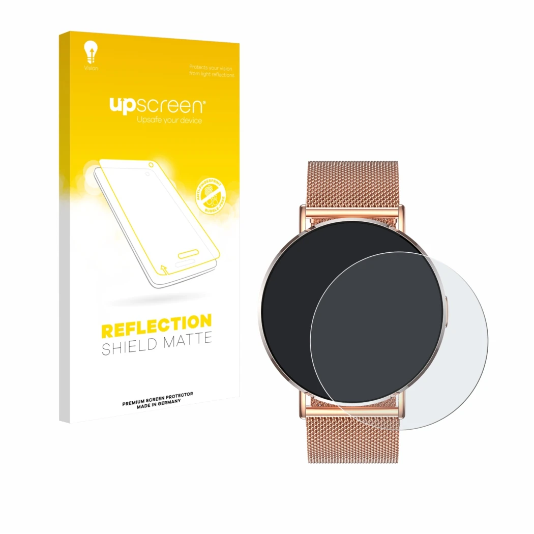 Front side of a product packaging with the brand logo upscreen. Next to it is the device Levowatch Eve 1.3