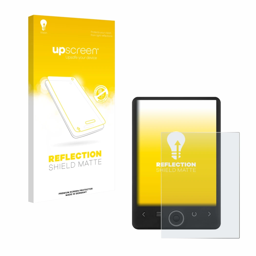 Front side of a product packaging with the brand logo upscreen. Next to it is the device SPC Light 2 shown with the correspond
