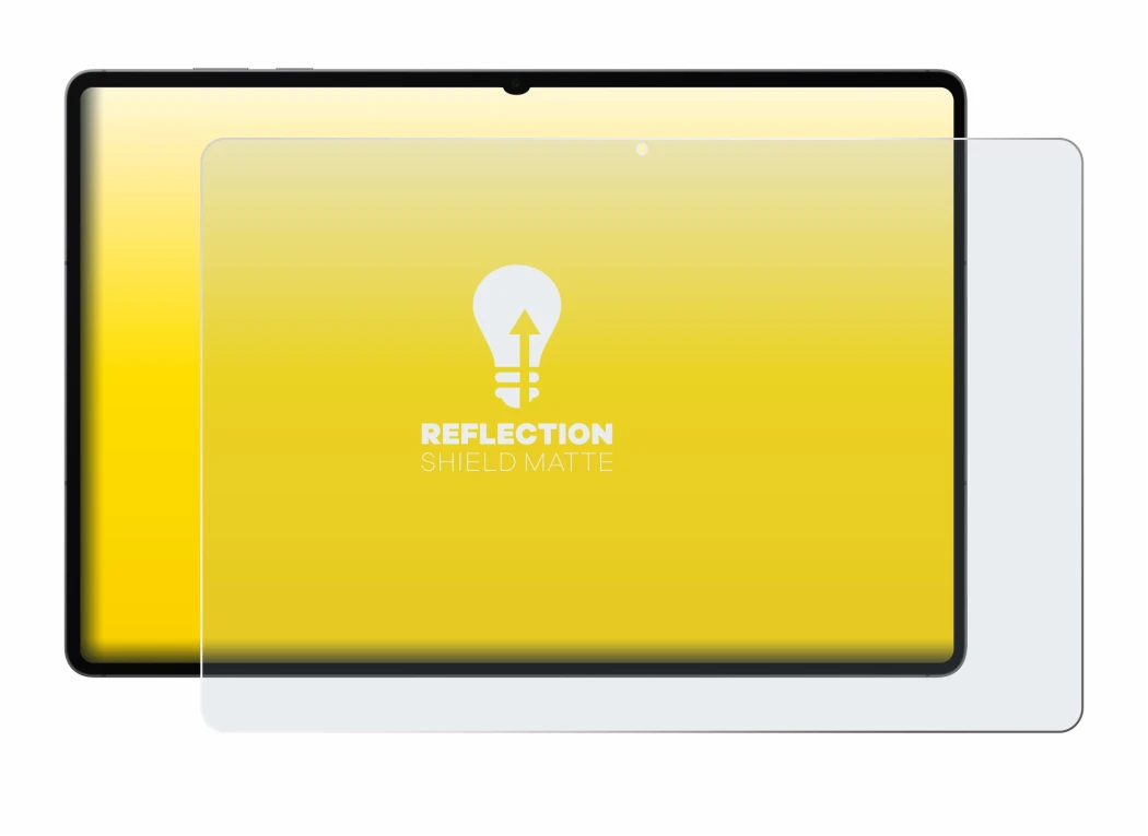 Image of the device Samsung Galaxy Tab S11 Ultra with a wide variety of screen protectors.