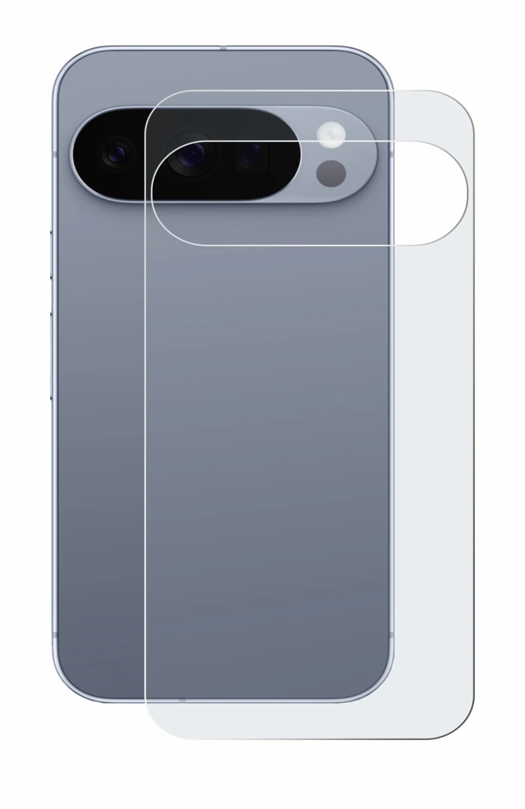 Image of the device Google Pixel 10 Pro (Back) with a wide variety of screen protectors.