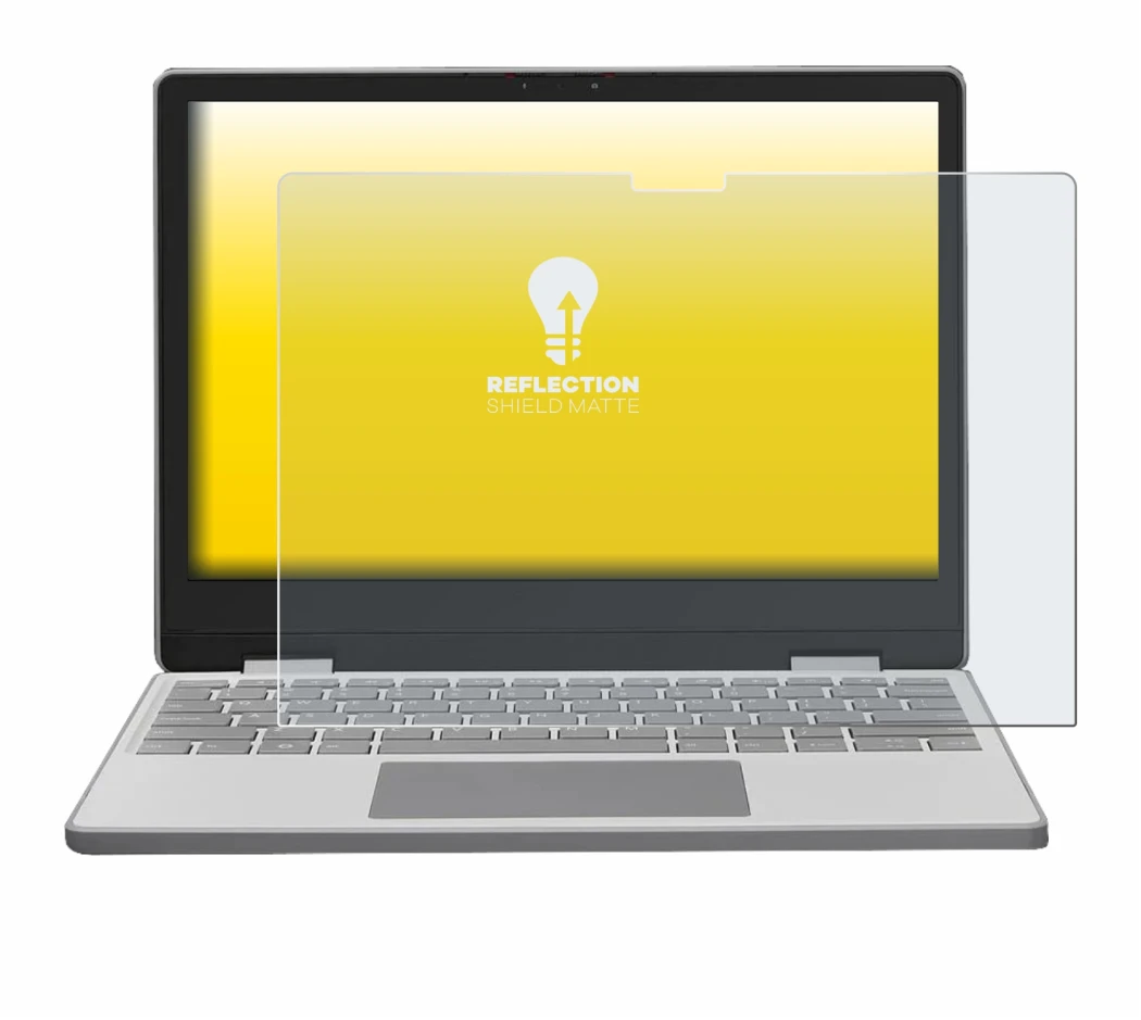 Image of the device Framework Laptop 12 with a wide variety of screen protectors.