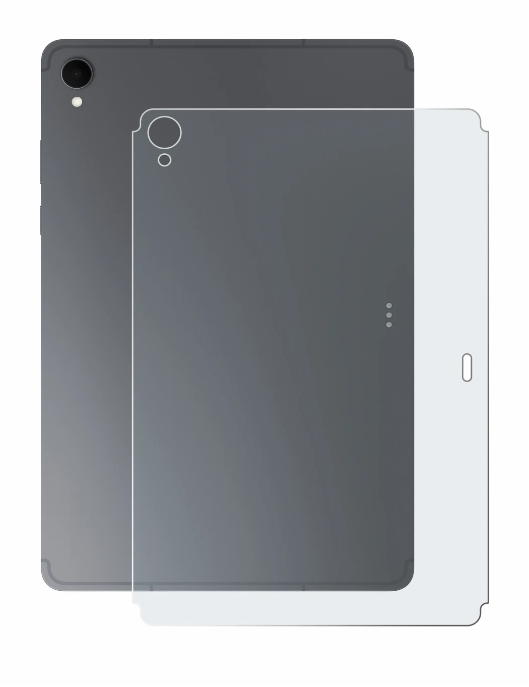 Image of the device Samsung Galaxy Tab S11 (Back) with a wide variety of screen protectors.