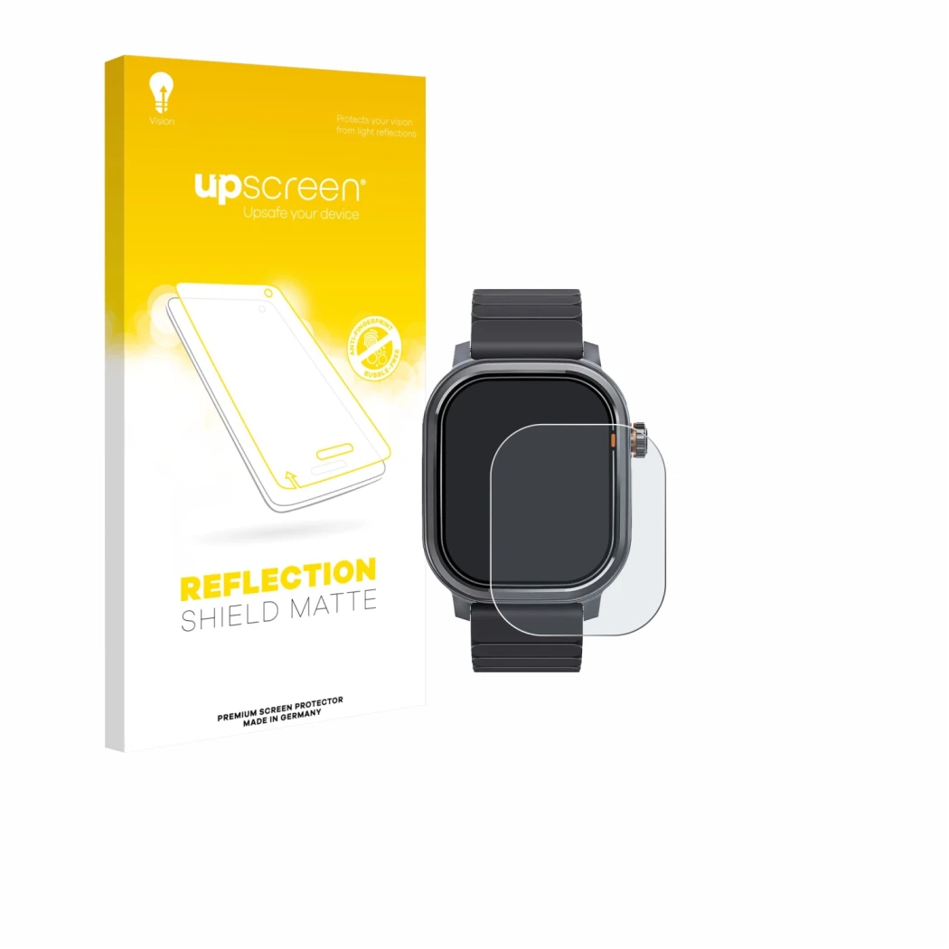Front side of a product packaging with the brand logo upscreen. Next to it is the device Kospet Pulse shown with the correspon