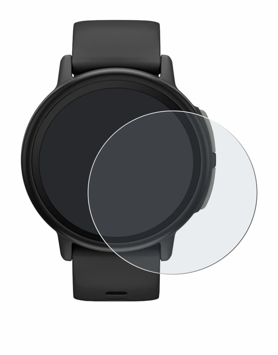 Image of the device Garmin Bounce 2 with a wide variety of screen protectors.