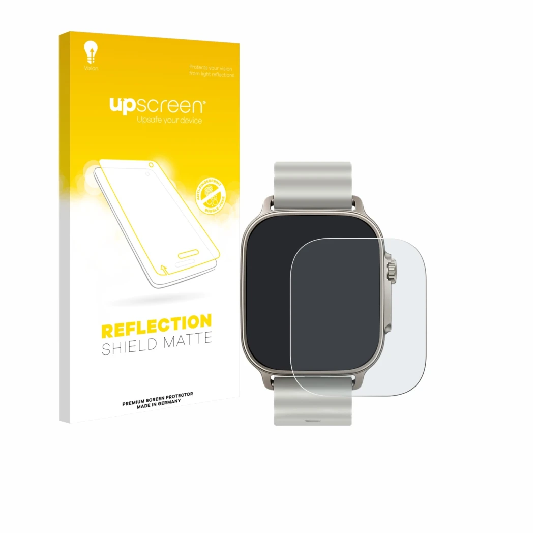 Front side of a product packaging with the brand logo upscreen. Next to it is the device realme Watch 5 shown with the corresp