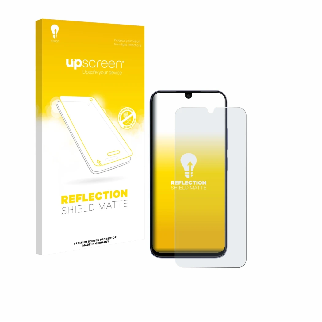 Front side of a product packaging with the brand logo upscreen. Next to it is the device Xiaomi Poco C85 shown with the corres