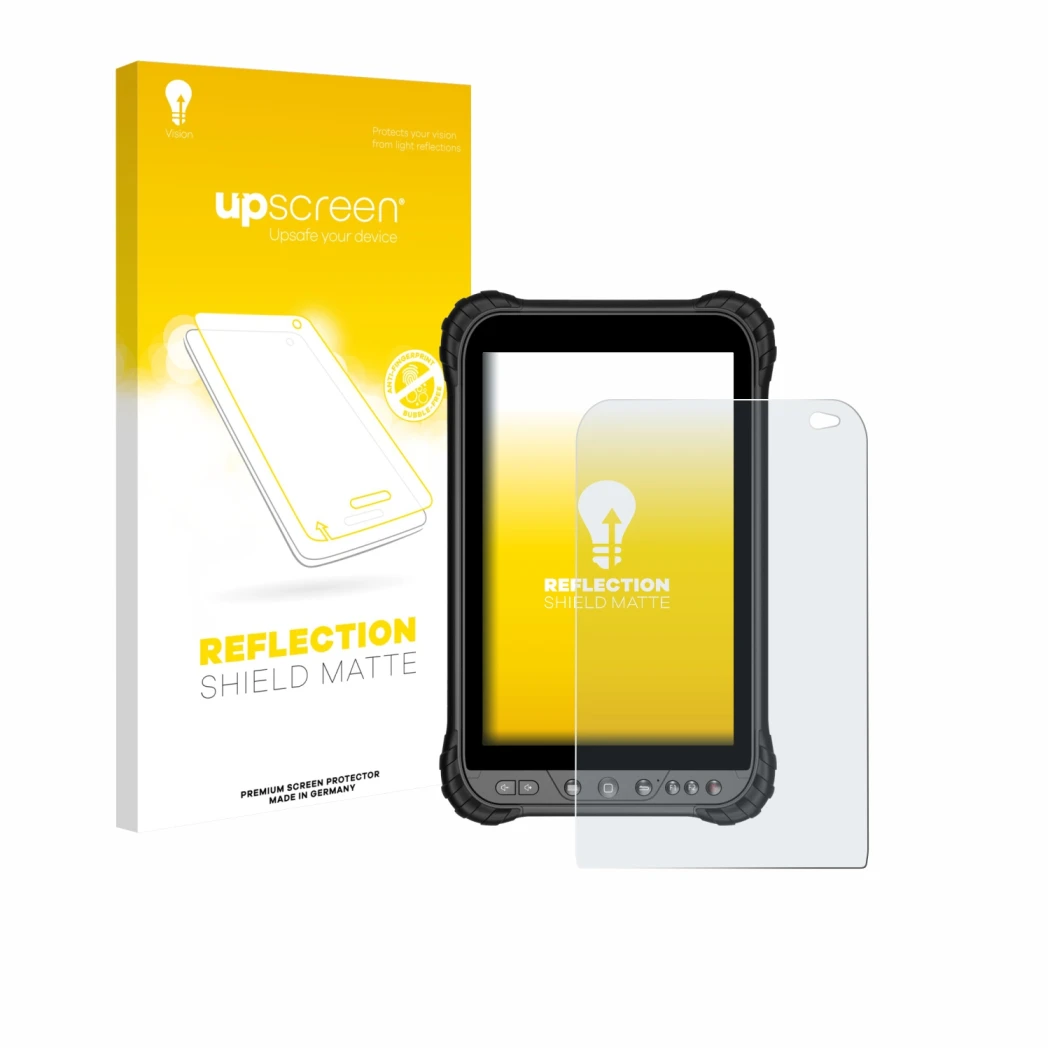 Front side of a product packaging with the brand logo upscreen. Next to it is the device Zoomsmart A8004 Series shown with the