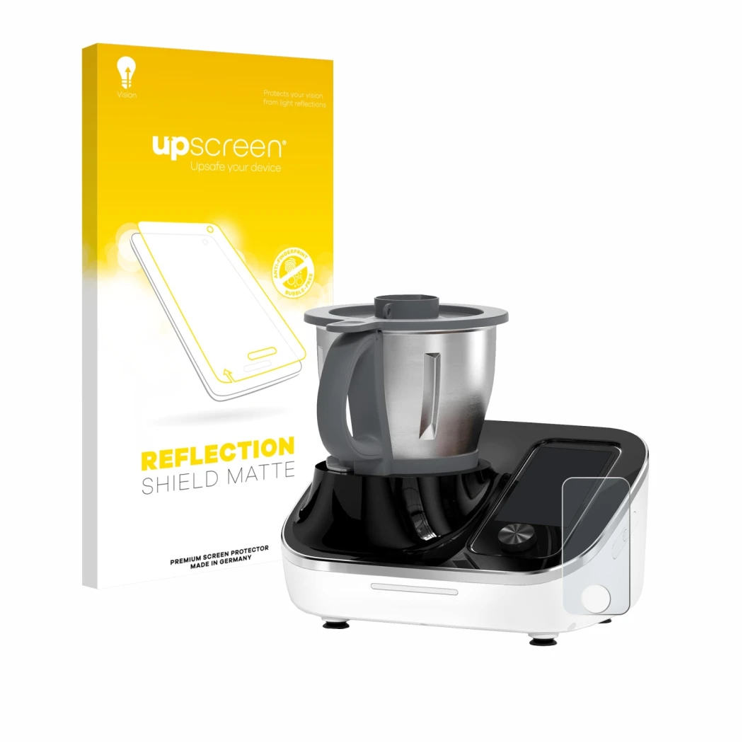 Front side of a product packaging with the brand logo upscreen. Next to it is the device TOKIT Omni Cook C2 shown with the cor