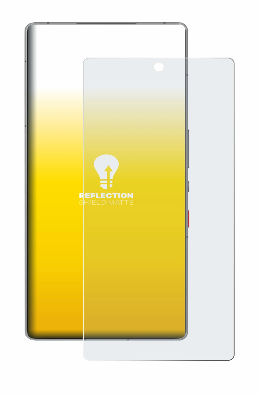 Image of the device ZTE Nubia Red Magic 11 Pro with a wide variety of screen protectors.