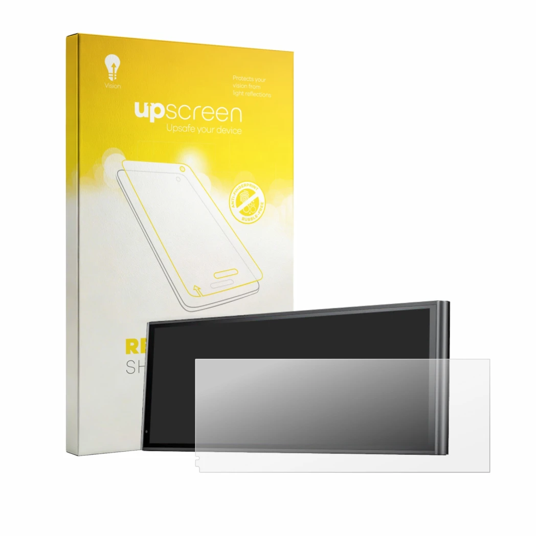 Front side of a product packaging with the brand logo upscreen. Next to it is the device Krunia 9.26