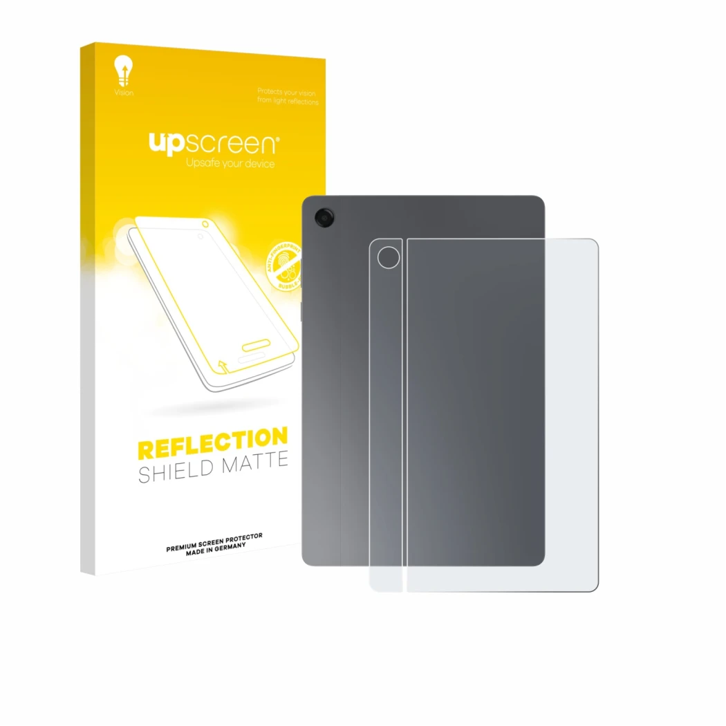 Front side of a product packaging with the brand logo upscreen. Next to it is the device Samsung Galaxy Tab A11 Plus WiFi 11