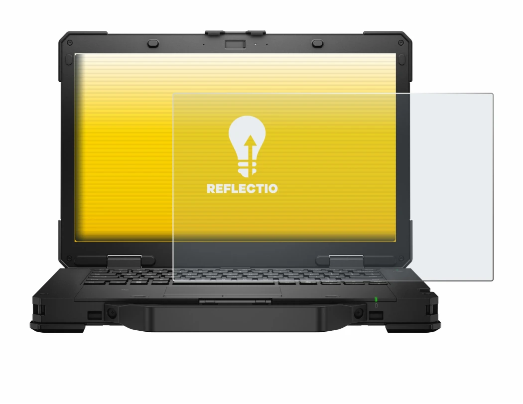 Image of the device Dell Pro Rugged 14 Laptop with a wide variety of screen protectors.