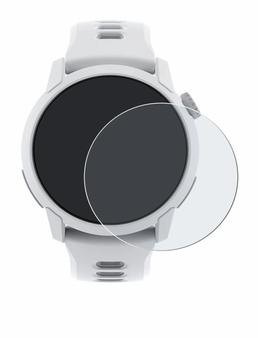 Image of the device Coros Pace 4 with a wide variety of screen protectors.